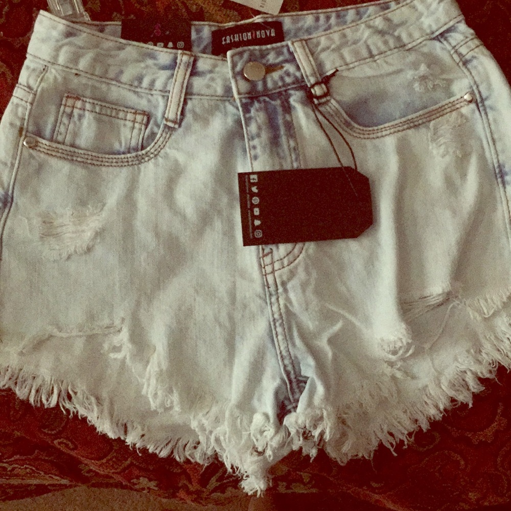 High waist fashion nova shorts